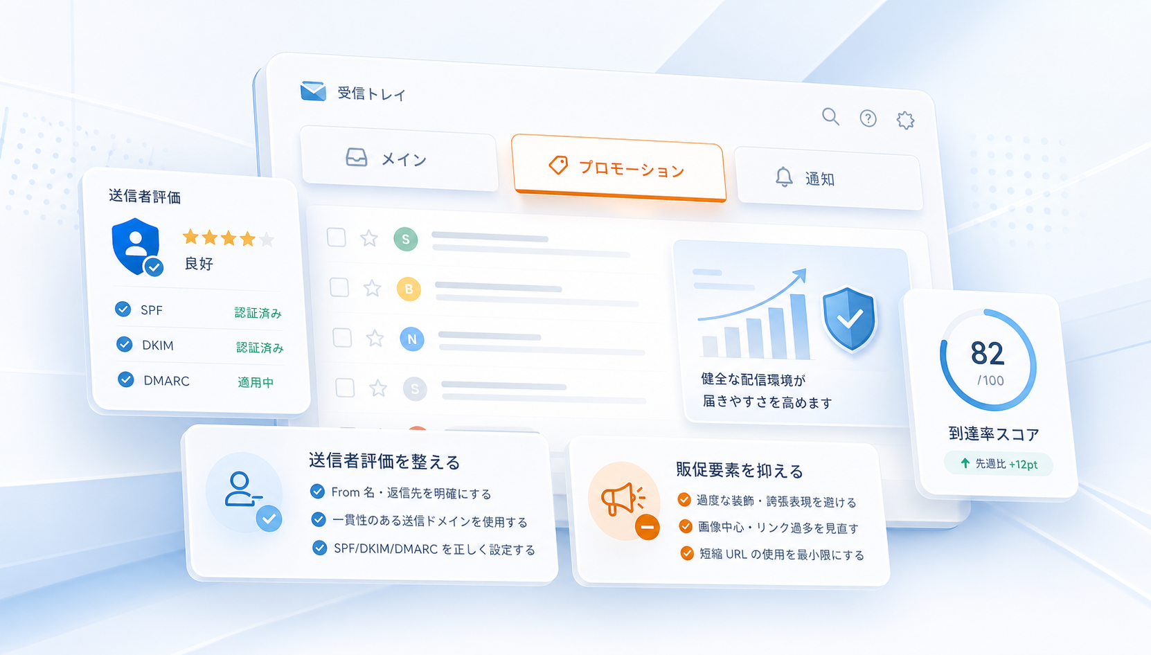 Gmailのプロモーション判定を踏まえた改善ポイント