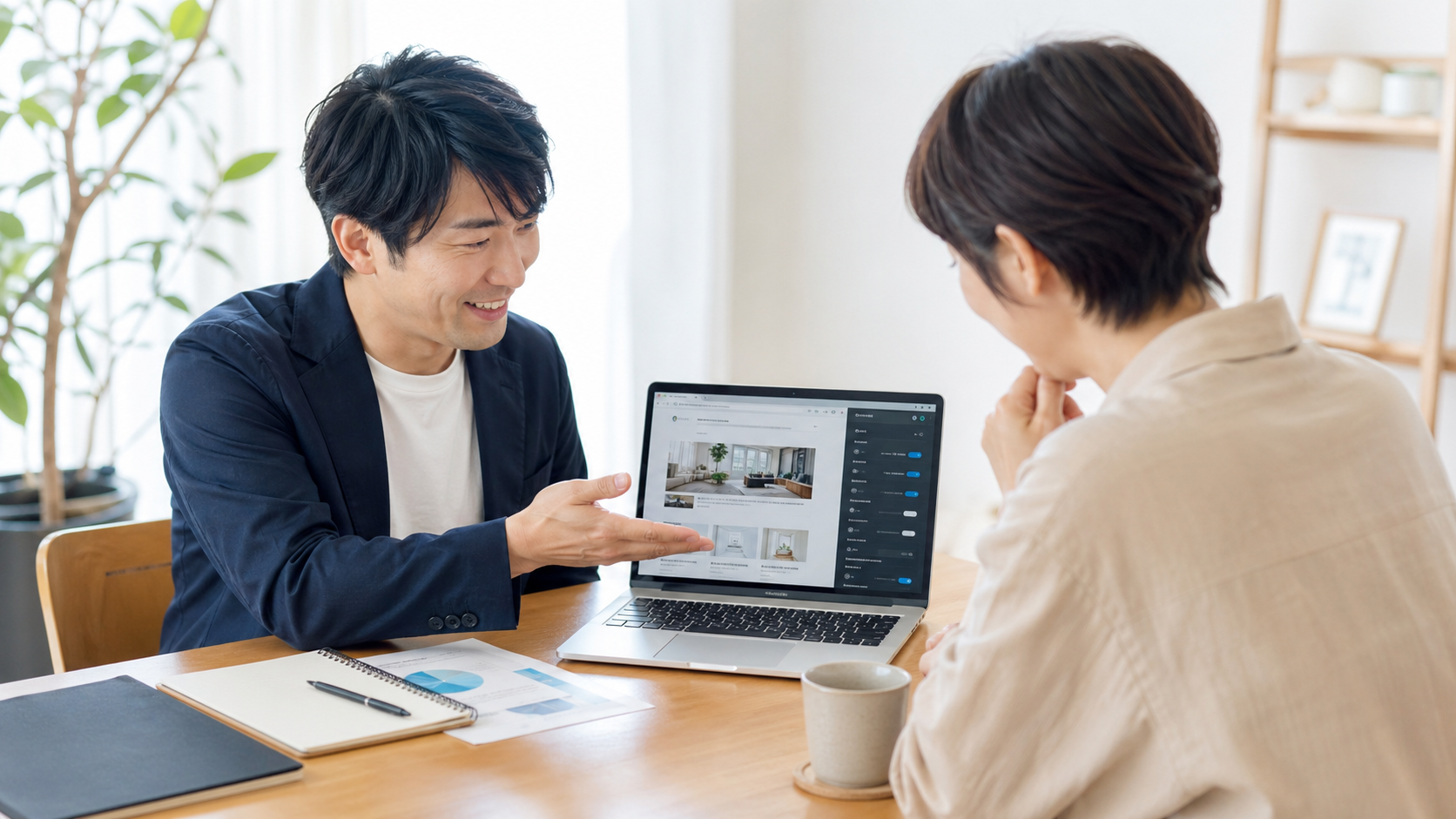 IT技術顧問によるオンライン相談のイメージ
